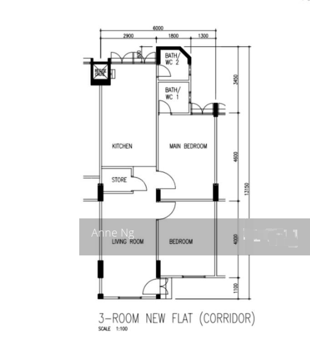Blk 304 Jurong East Street 32 (Jurong East), HDB 3 Rooms #211621511